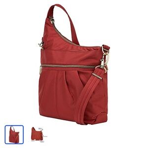 Travelon Anti-Theft Crossbody Bag - Cayenne
